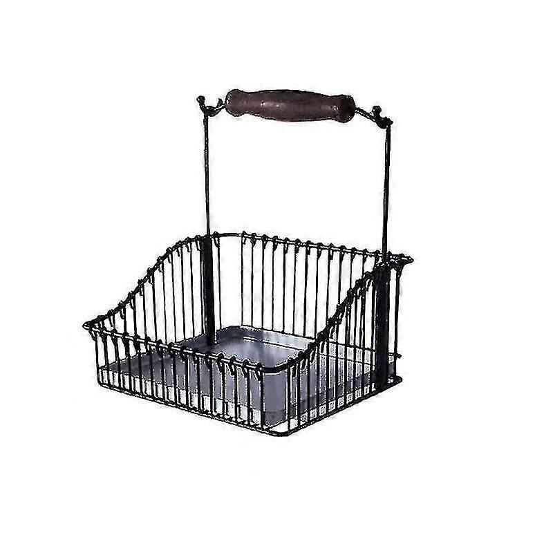 Multi Purpose Iron Storage Basket For Under Cabinets And Kitchen Fronts
