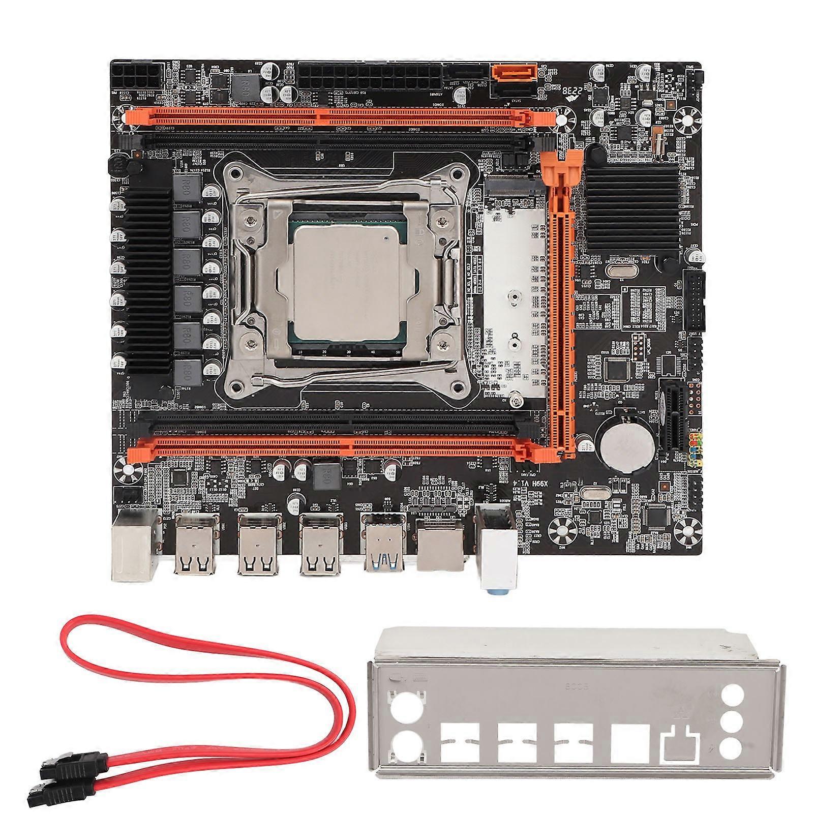 DDR4-Mainboard mit CPU-Dual-Channel-6-Phasen-Netzteil Wärmeableitung PC-Motherboard für Desktop