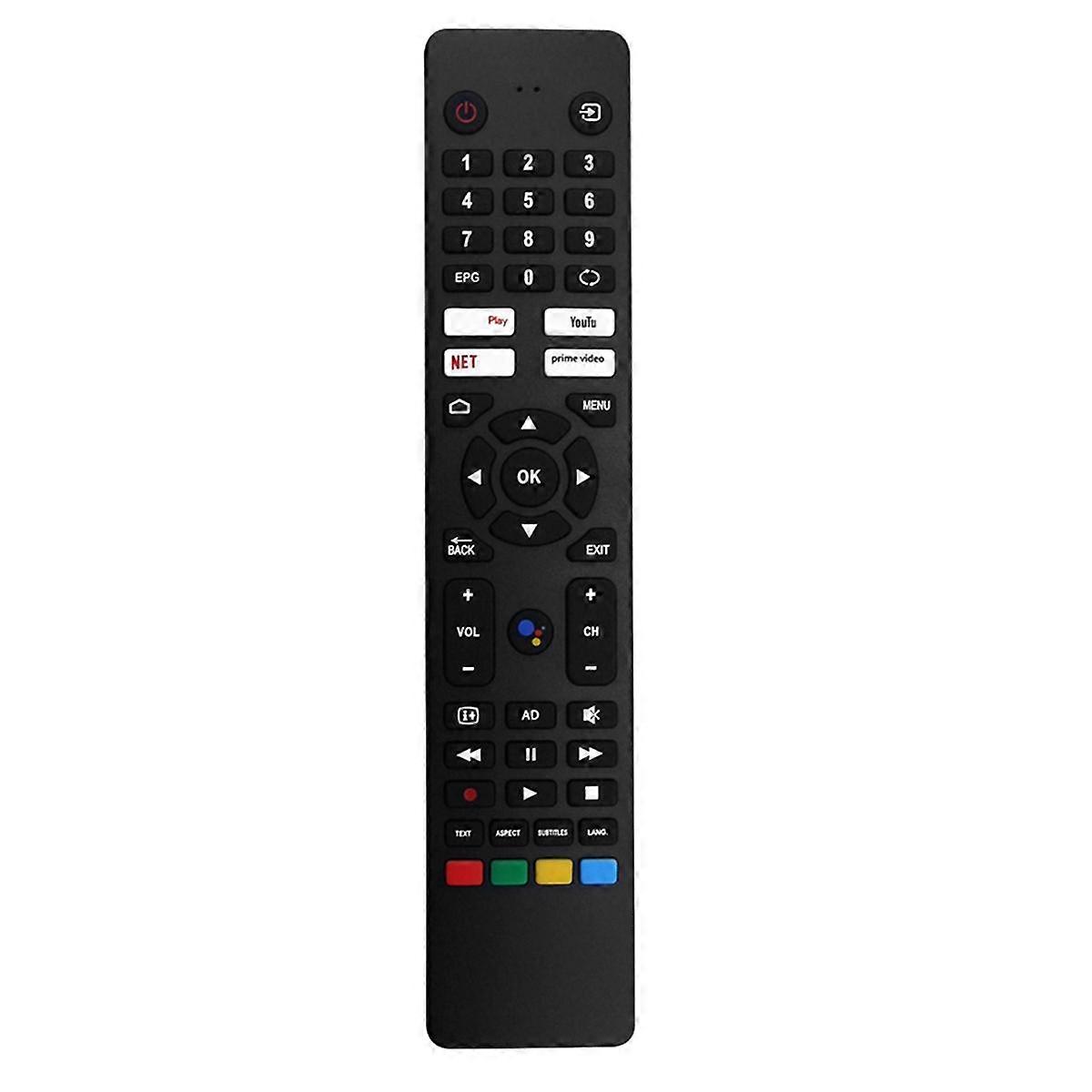 Replace RC201 Remote Control for RC201 Smart TV Remote Control