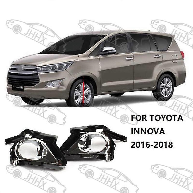 Compatible Innova 2016 2017 2018 Fog Light Frame Front Bumper Fog Light Cover Front Fog Light Frame