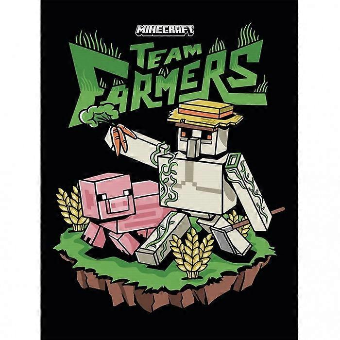 Minecraft Team Farmers Canvas Print