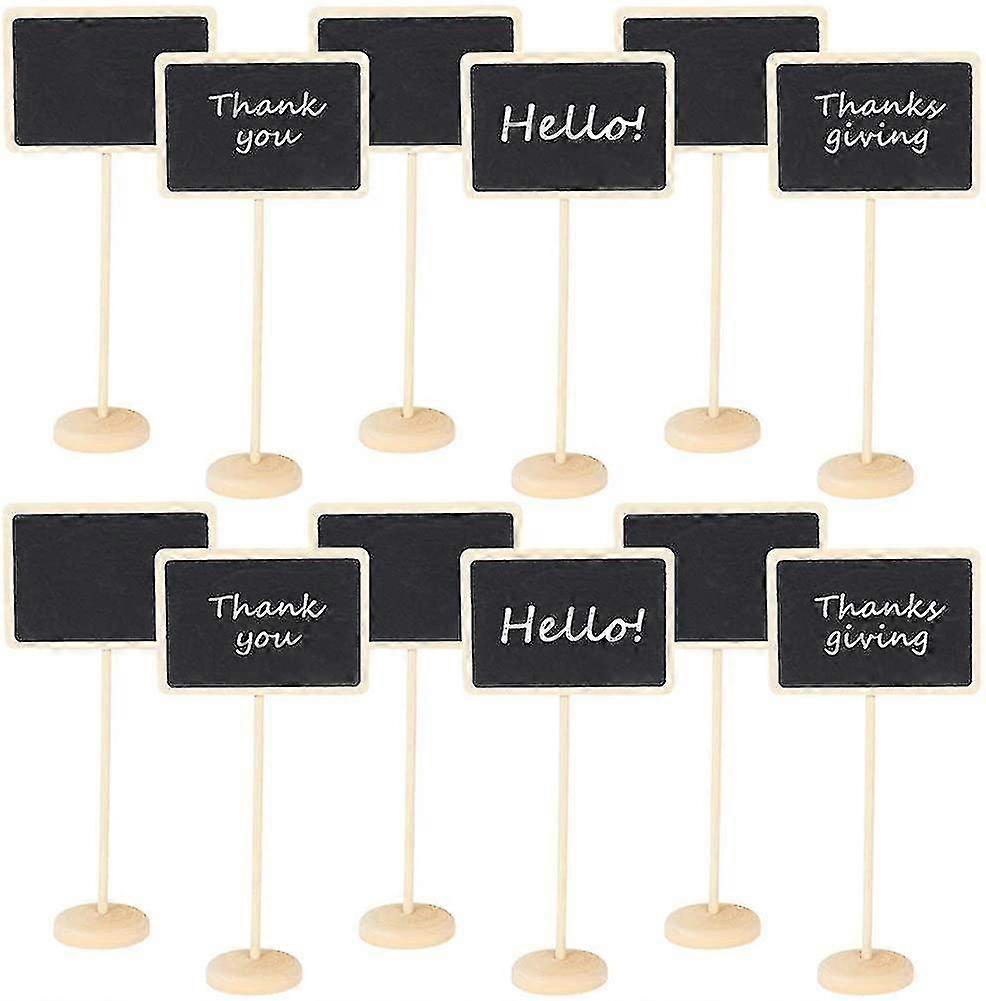 Chalkboard Etichete Mini Chalkboards Semne, 12 Pack cretă mici Tablă