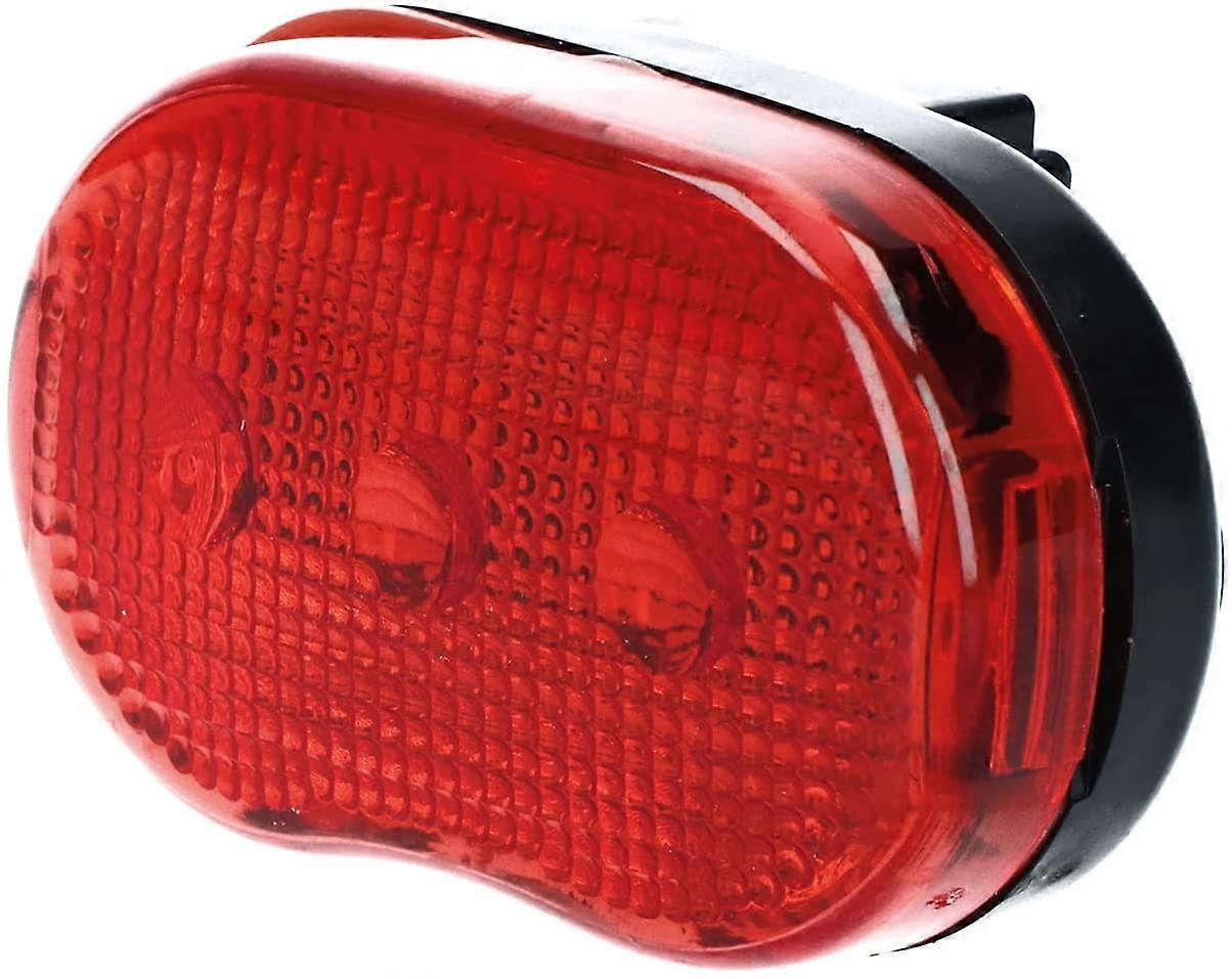 3 LED rear lights with batteries Bicycle light Front headlight Rear light