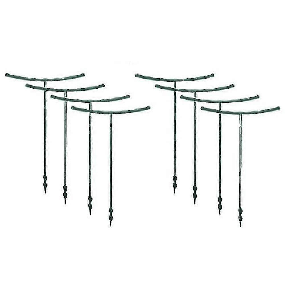 8pcs Plant Support Plant Stakes Plastic Flower Pot Climbing Frame