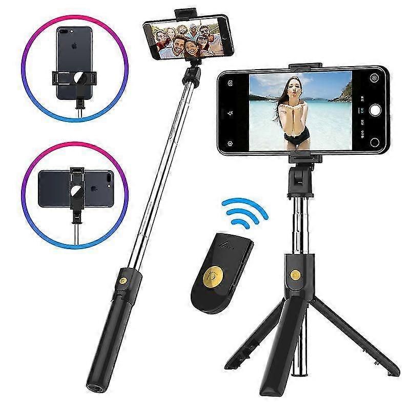 Trépied Bluetooth Selfie Stick avec télécommande sans fil