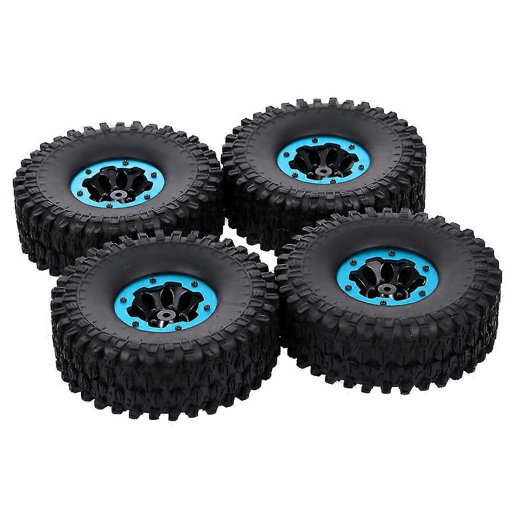 Durable R/c Crawler 1.9 Wheel Hubs Rubber Tire Anti-collision For 1:10 4wd D90