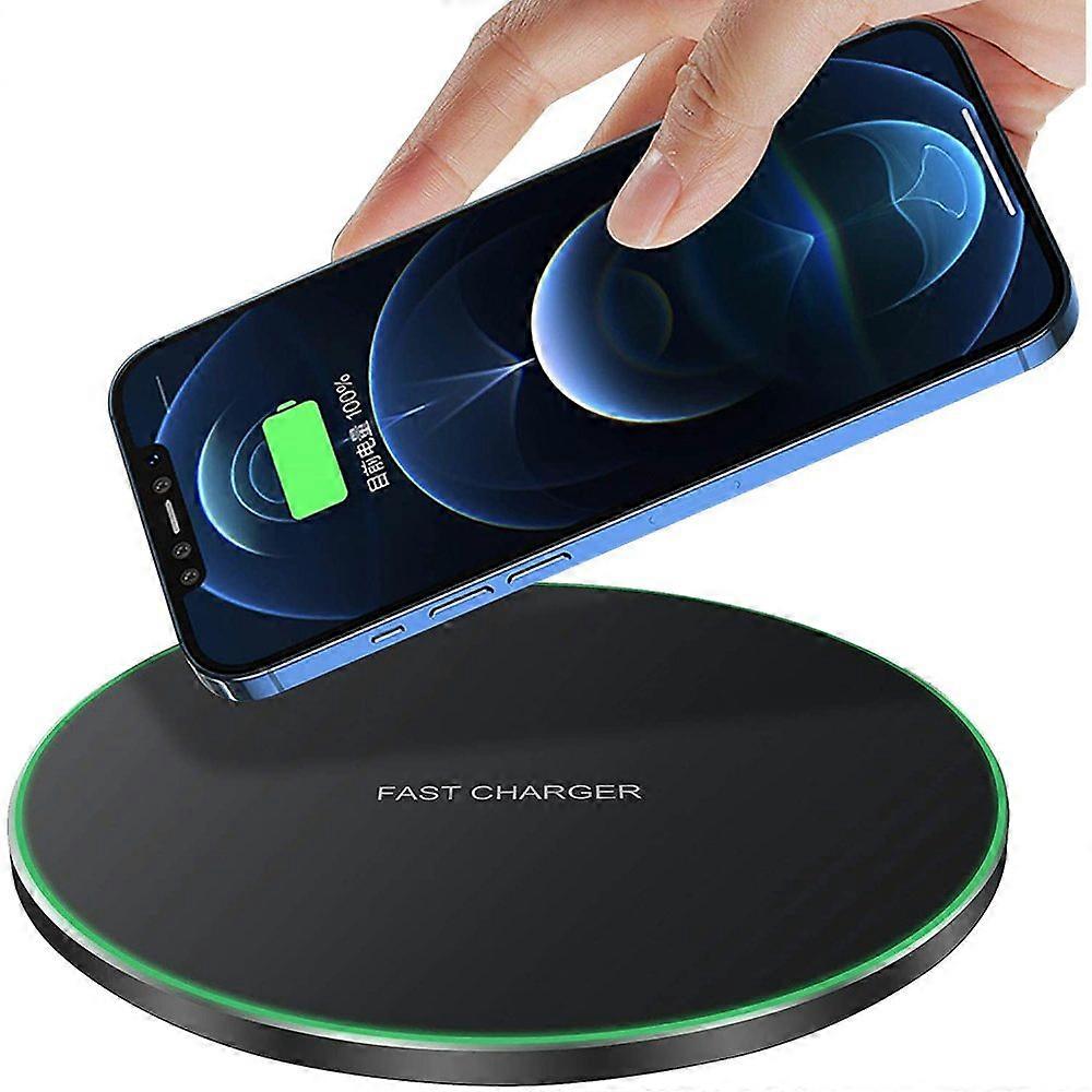 Szybka ładowarka bezprzewodowa 20 W, szybka bezprzewodowa podkładka ładująca Qi, ładowarka indukcyjna z USB-C do iPhone 13 12 11 XS X XR AirPods 3/2 Galaxy S22 S21 S2