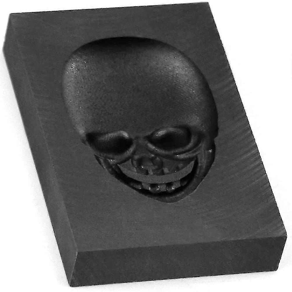 Casting Mold, Skull Graphite Casting Ingot Mold Crucible Mould For Melting Casting Refining Metal A