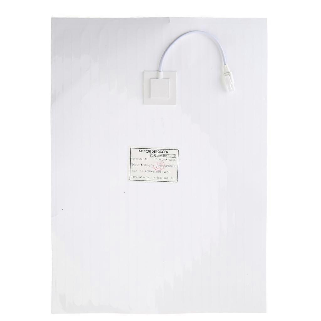 Window Clear Waterproof Makeup Mirror Protective Electronic Heating Film