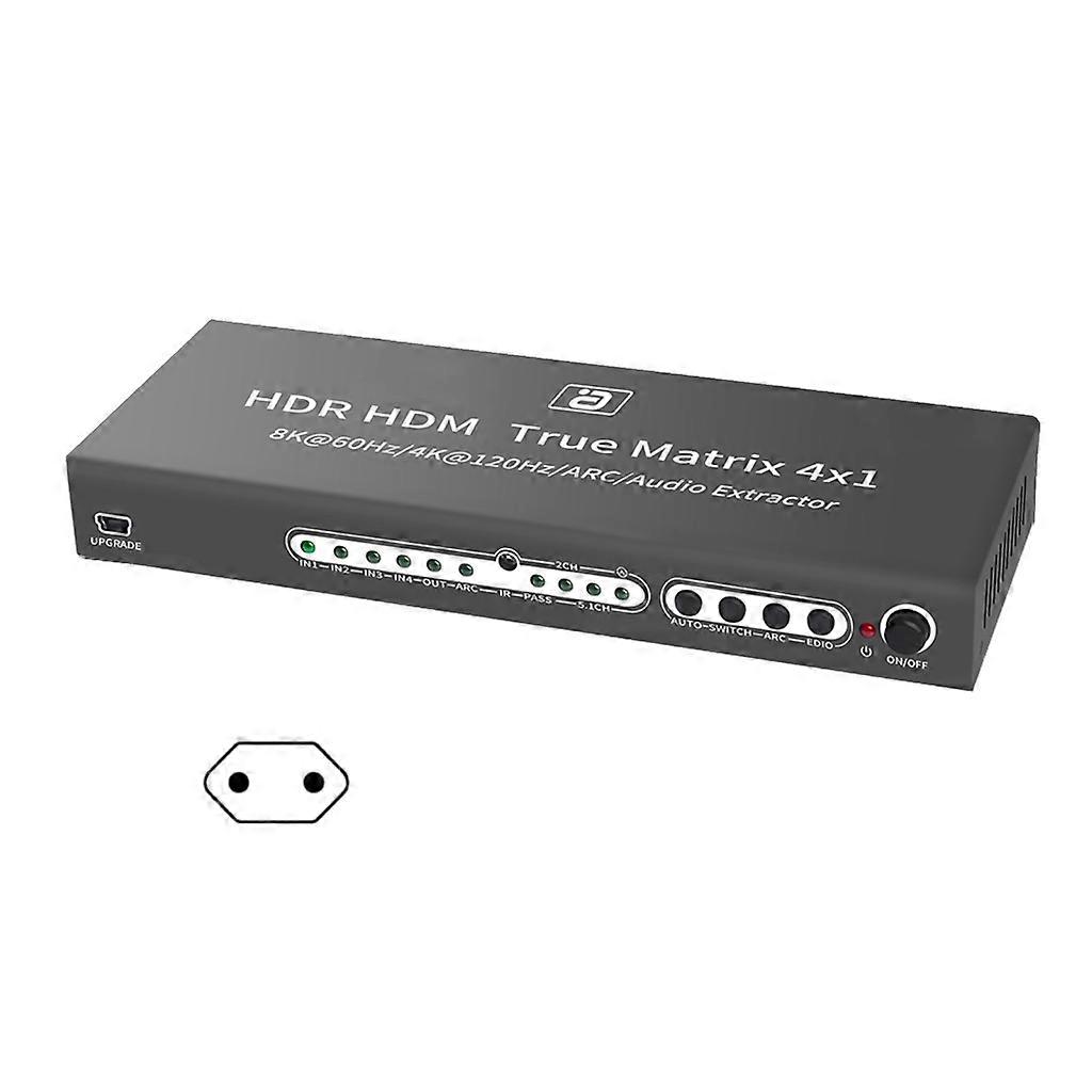 Reliable HDMI2.1 8K 4x1 Switcher Extractor for Enhanced Video Experience