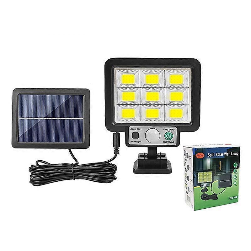 jl-188 Split Solar Wall Lamp Human Sensor Night Light with Remote Control
