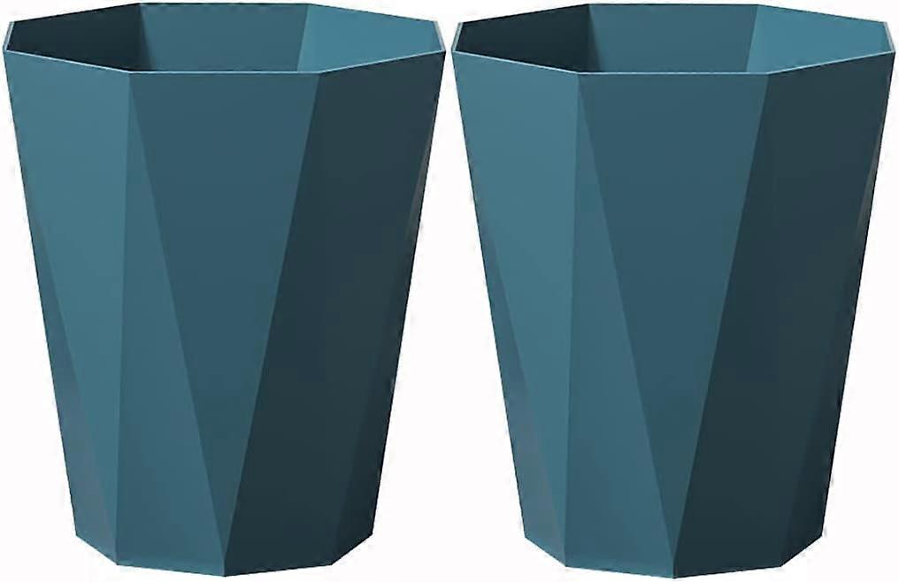 Trash can, waste paper basket, plastic diamond