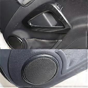 Adesivo In Fibra Di Carbonio Per Cruscotto Mercedes Smart 451 Fortwo 2008-2015 – Decorazione Interni, Nero, Facile Installazione