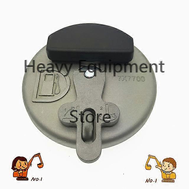 Locking Diesel Tank Cap Cover 7X7700 Strainer 9P-7121 164-4858 3497059 1018909 Fuel Neck For Caterpillar Excavator Loader
