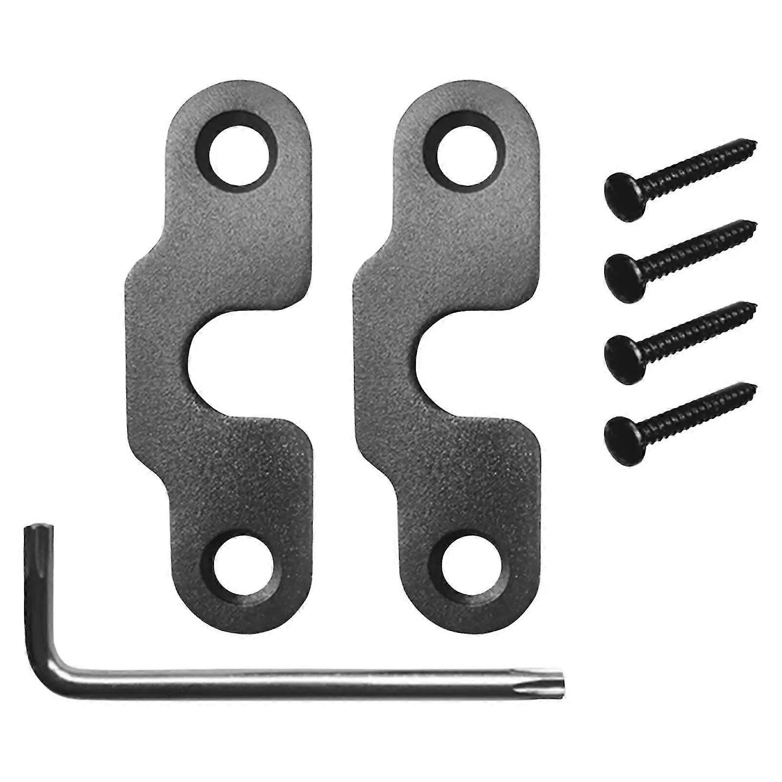 Carkio Sun Visor Repair Clips For Jeep Wrangler JK JL JT & Gladiator 2018-2022 – Fixes Sagging Visor, 2-Pack Kit