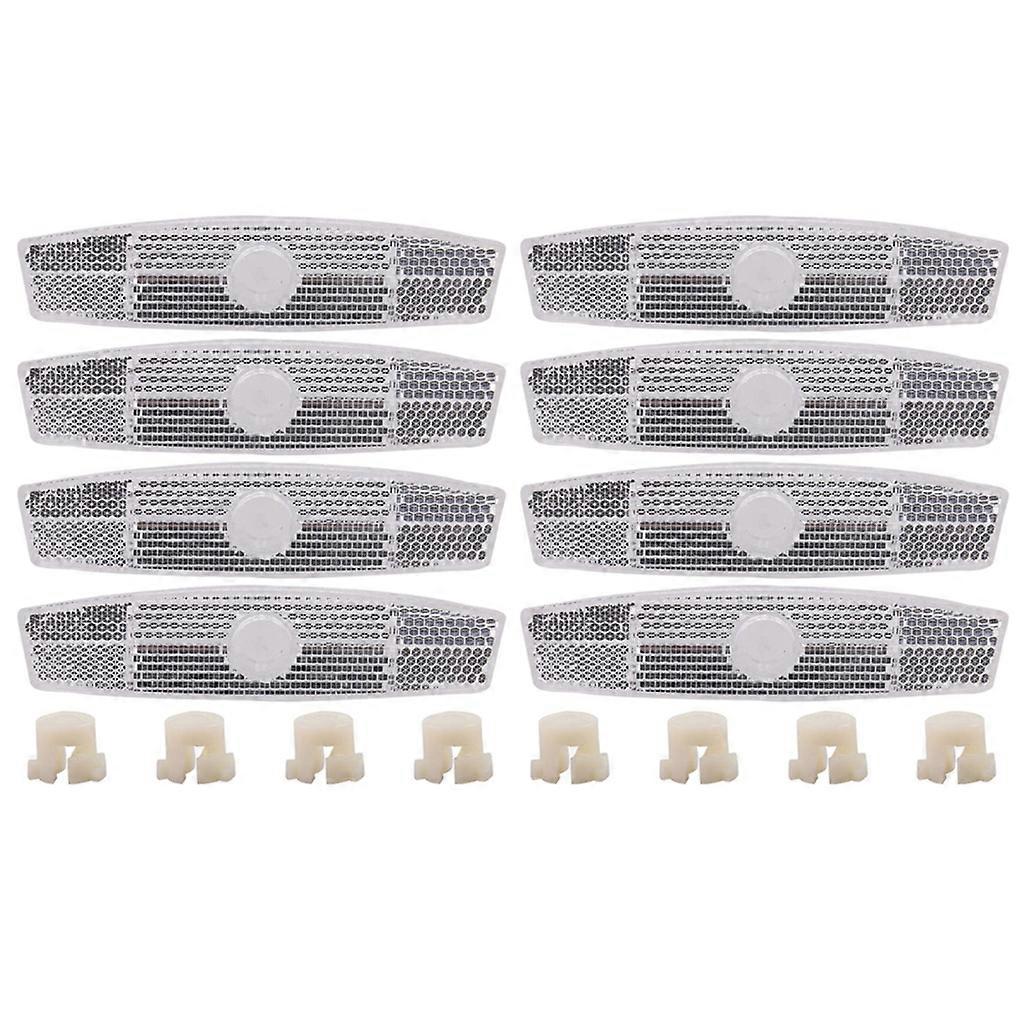 8 יחידות / סט גלגל אופניים רפלקטיבי דיבר רפלקטור רכיבה על אופניים מחזיר אזהרה