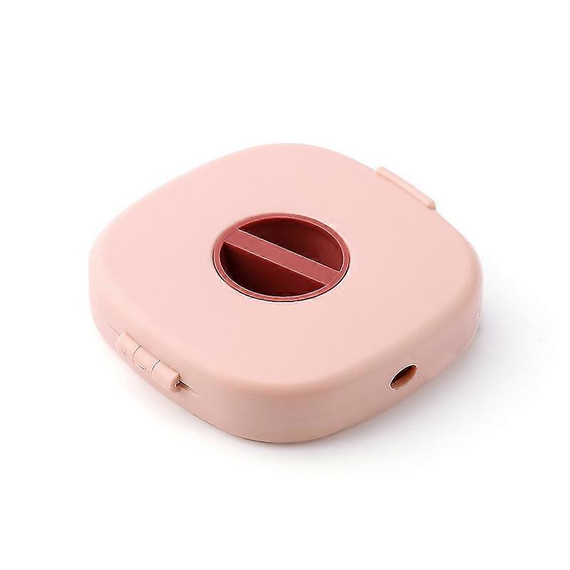 Pink 3pcs Other Storage Data Cable Storage Box, Portable Winder, Multi-Purpose Data Cable Storage Box