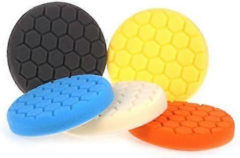 Set van 5 mutsen voor polijstmachine - 150 mm