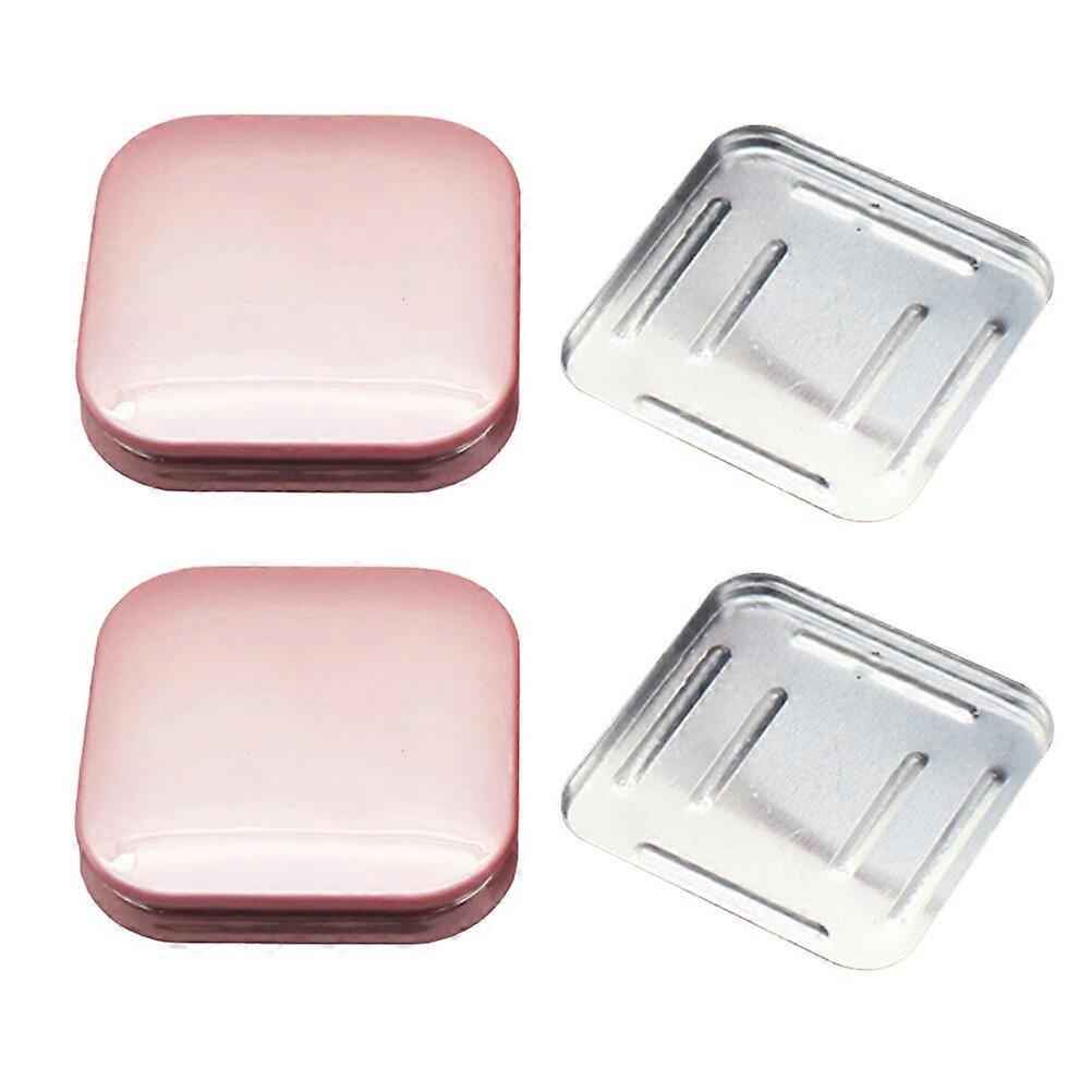 4pcs Empty Eyeshadow Palettes Blush Case Highlighters Container Makeup Palettes