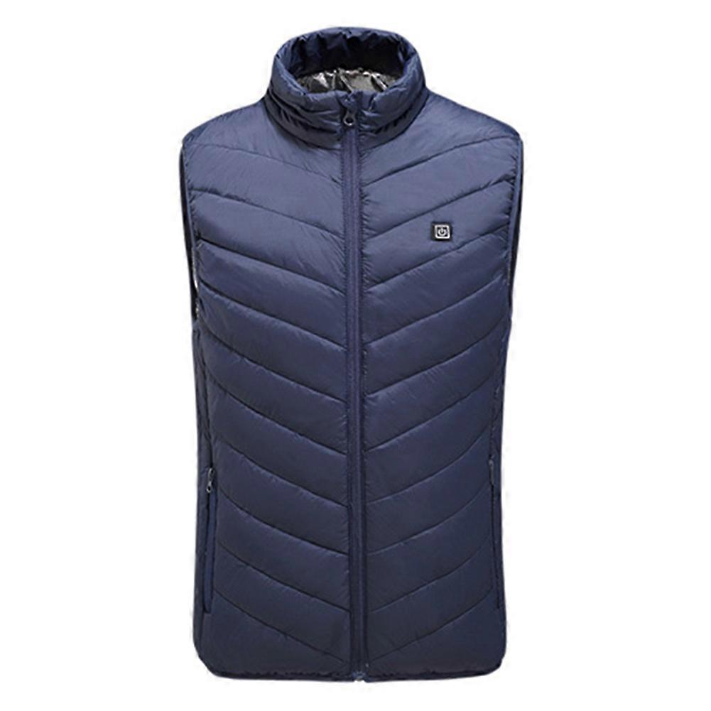 2023Nye mænd elektrisk varmejakke Jakke Varmt tøj til vintervest USB-jakke udendørs vest