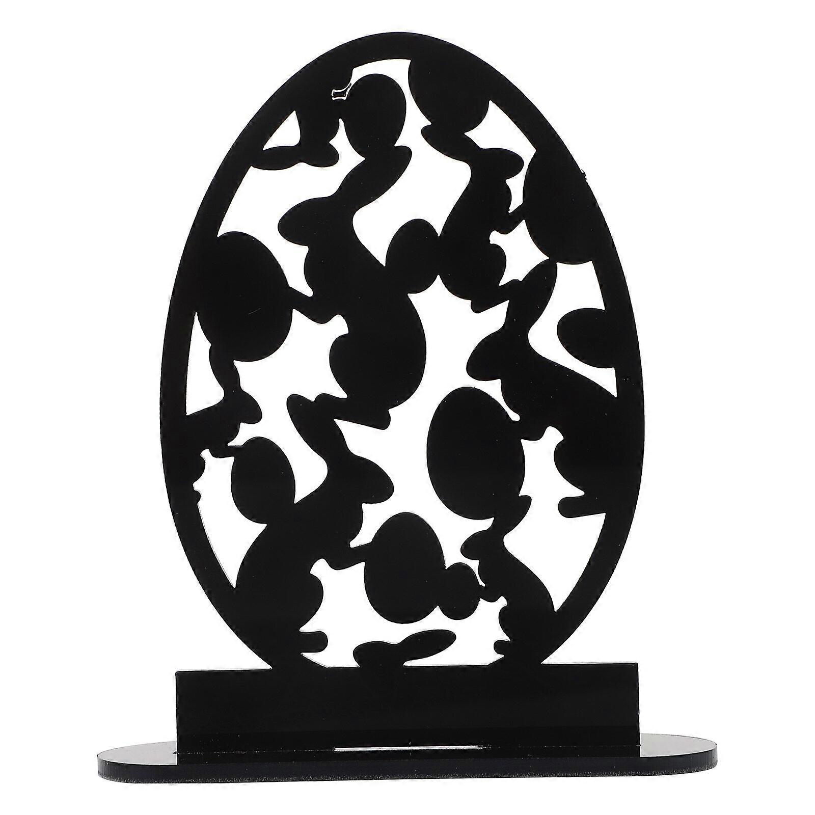 Easter Acrylic Egg Sign Dining Table Decorations Easter Acrylic Sign Easter Table Egg Decoration