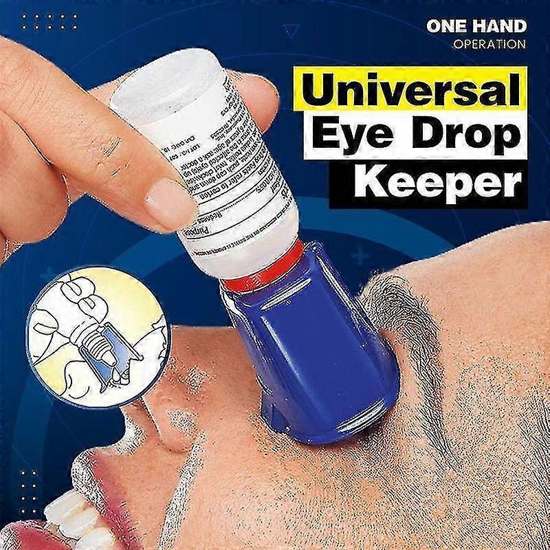 Profesjonell Universal Eye Drop Keeper Eye Drop Bottle Helper Øyedråper Holder Tw