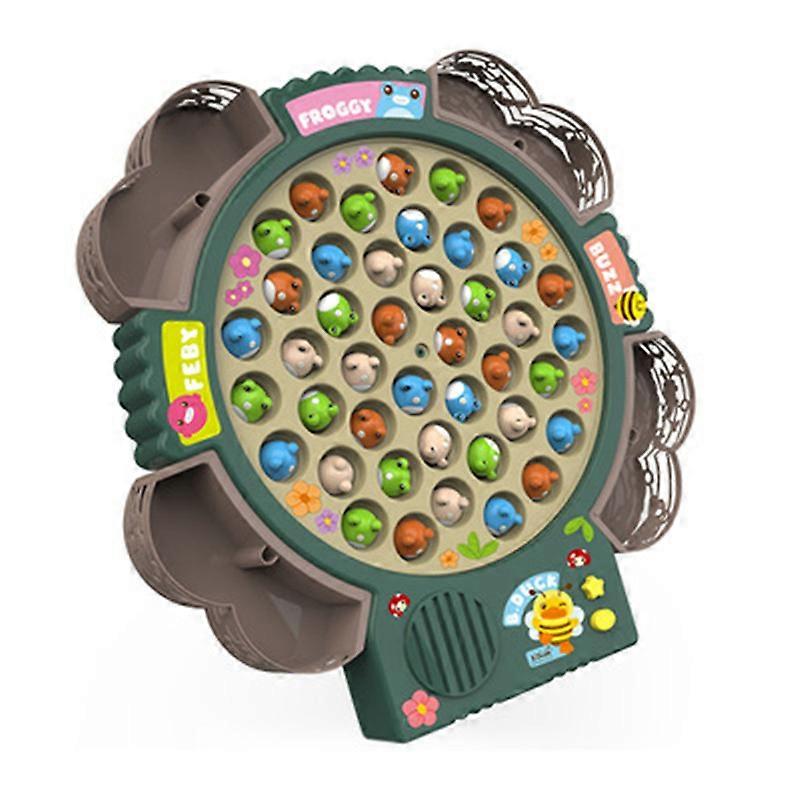 Fishing Game Toy Set with Rotating Board