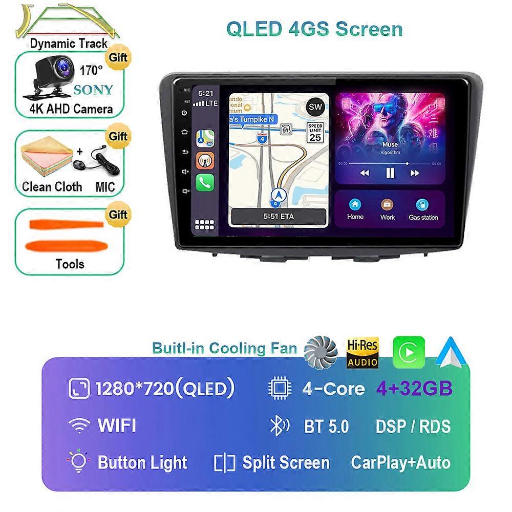 Android 13 For Suzuki Baleno 2016 2017 2018 2019 GPS Navigation Carplay Auto Car Multimedia Radio Video Player 4G WIFI BT QLED