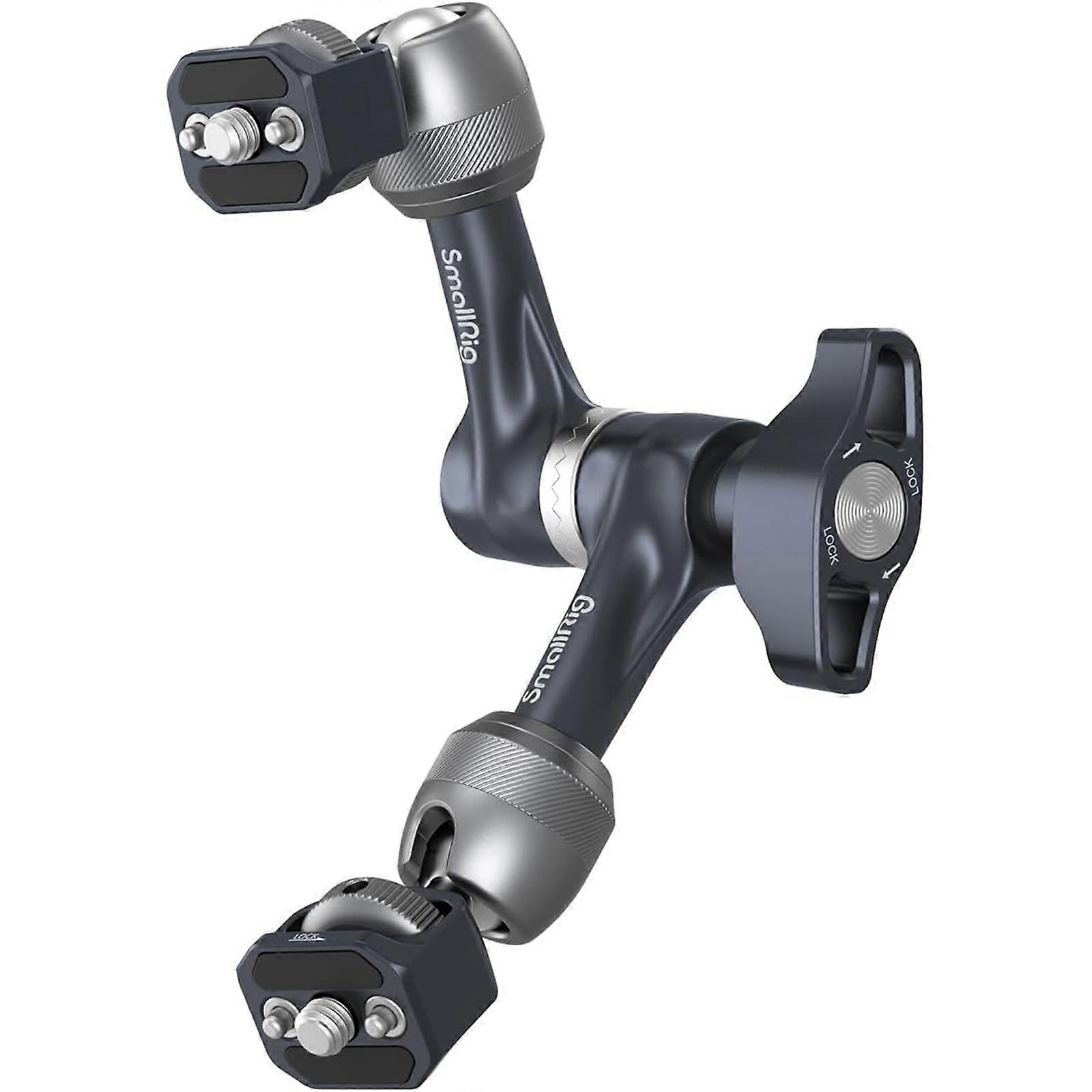 SmallRig 7" Rosette Magic Arm, Camera Monitor Mount, Articulating Arm with 1/4"-20 Screws and Anti-Twist Pins, Max Load Capacity 3.5kg Friction Arm, f