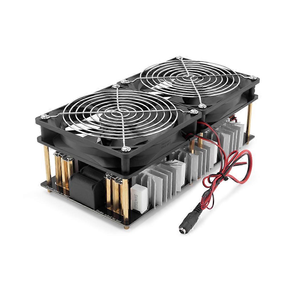2500W Max 50A ZVS High Frequency Induction Heating Circuit Board with Coil Crucible and Pump for Metal Melting and Heat Treatment