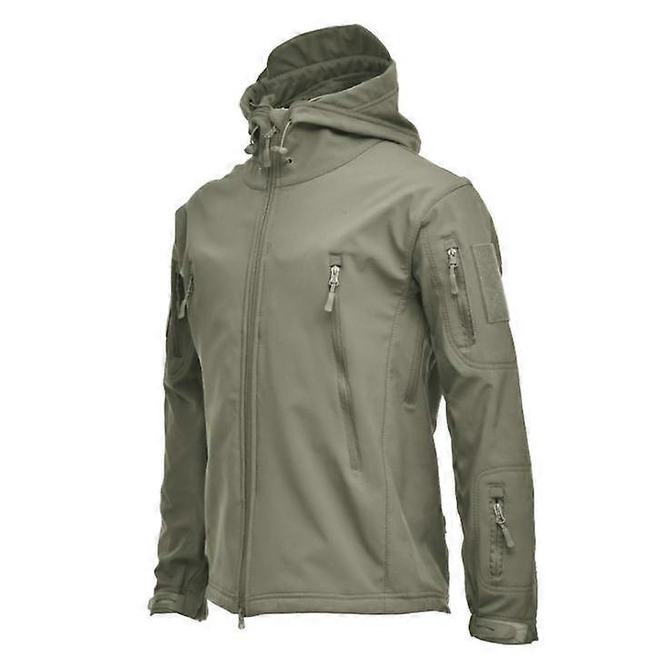 Ανδρικό Camo Jacket Καρχαρία Μαλακό Κέλυφος Στρατιωτικό Τακτικό Μπουφάν Ανδρικό Αδιάβροχο Θερμικό Αντιανεμικό