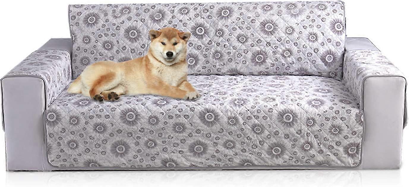 Non-Slip Sofa Cover Sofa Protector Armchair Protector Sofa Protector (Gray, 2 Seater)