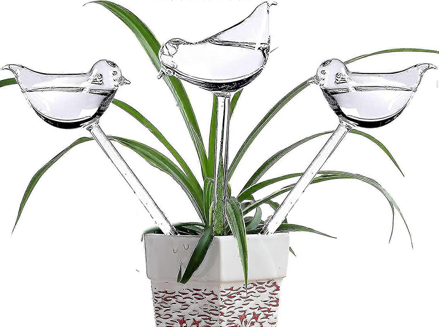 Imitation glass automatic watering device, 6 pcs