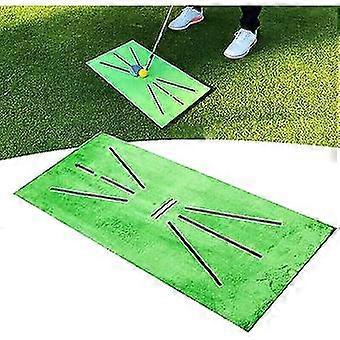 Golf Training Mat for Swing Golf Training Mat Batting Mini Golf Golf Training Aid Set