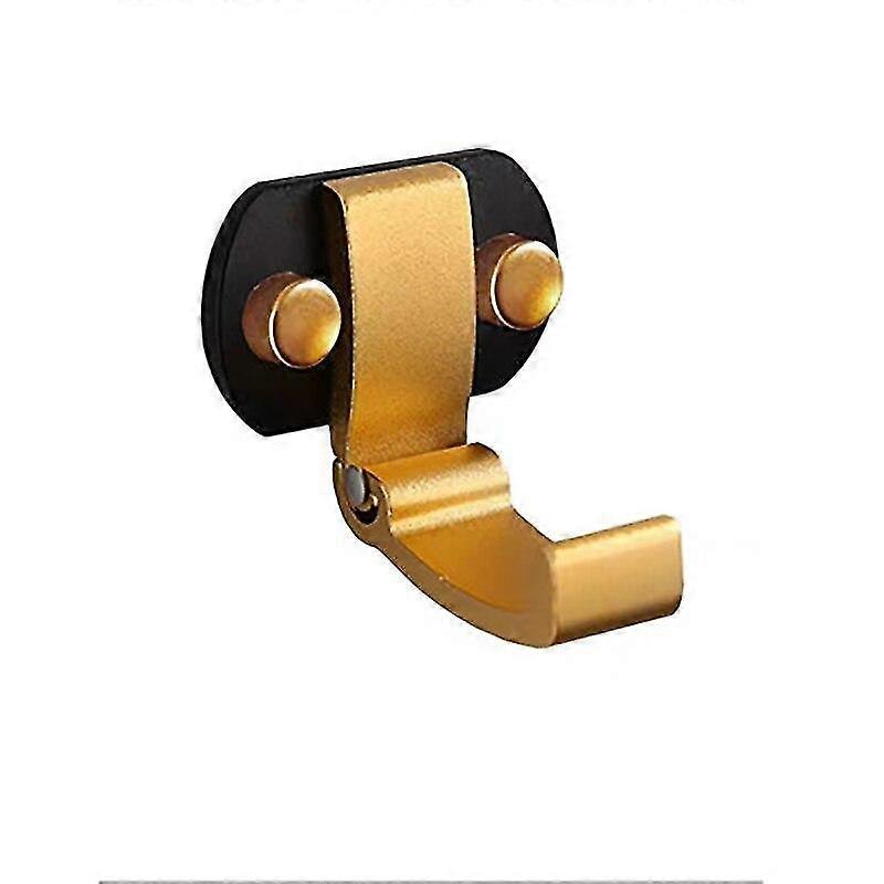 gold folding towel hook bath coat hook