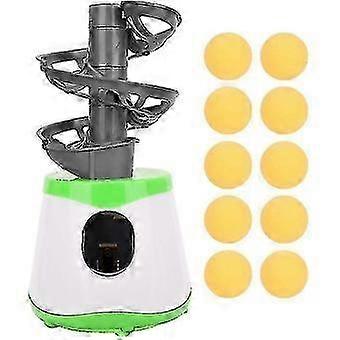 Automatic Ball Machine Table Tennis Exerciser Ping Pong Automatic Serving Pitching Machine With 10 Balls For Sports Training
