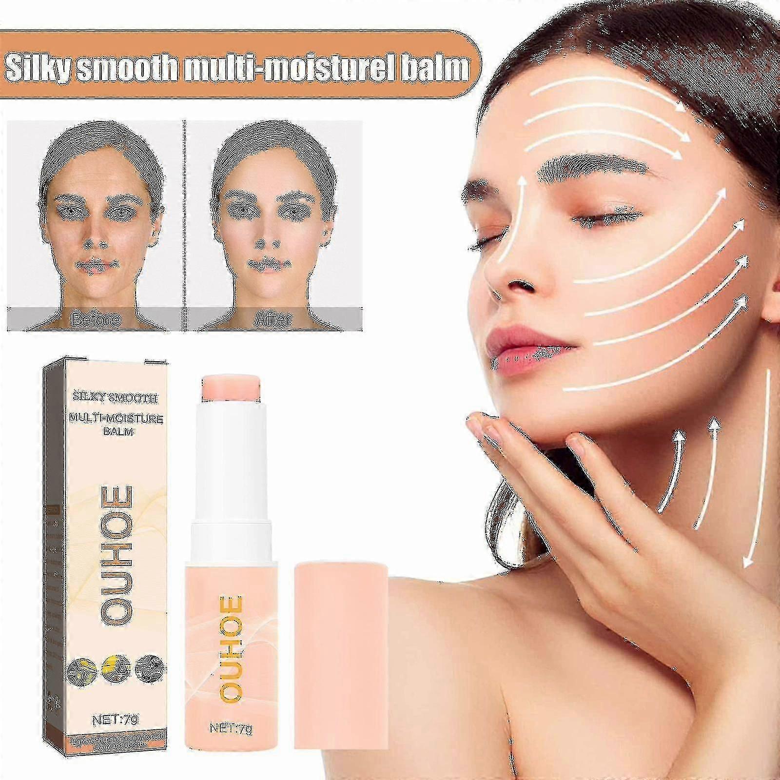 しわ防止保湿クリームスティックは、肌に潤いを与えて潤いを与え、外観を減らします