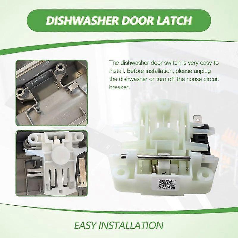 Door Switch Latch Replacement for Dishwasher Door Latch Lock ...