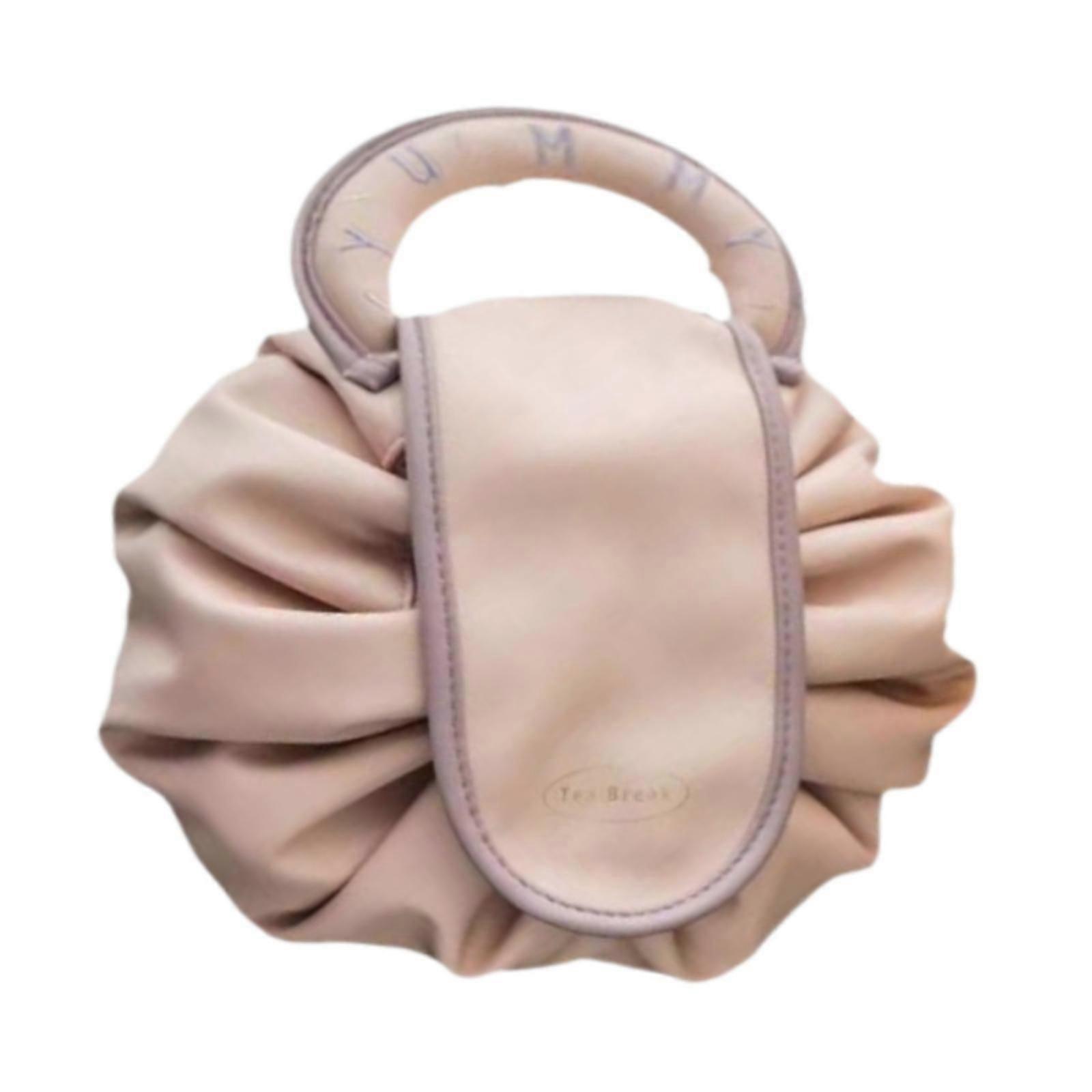 Drawstring Makeup Bag Organizer Lightweight for Gifts Business Trips Camping