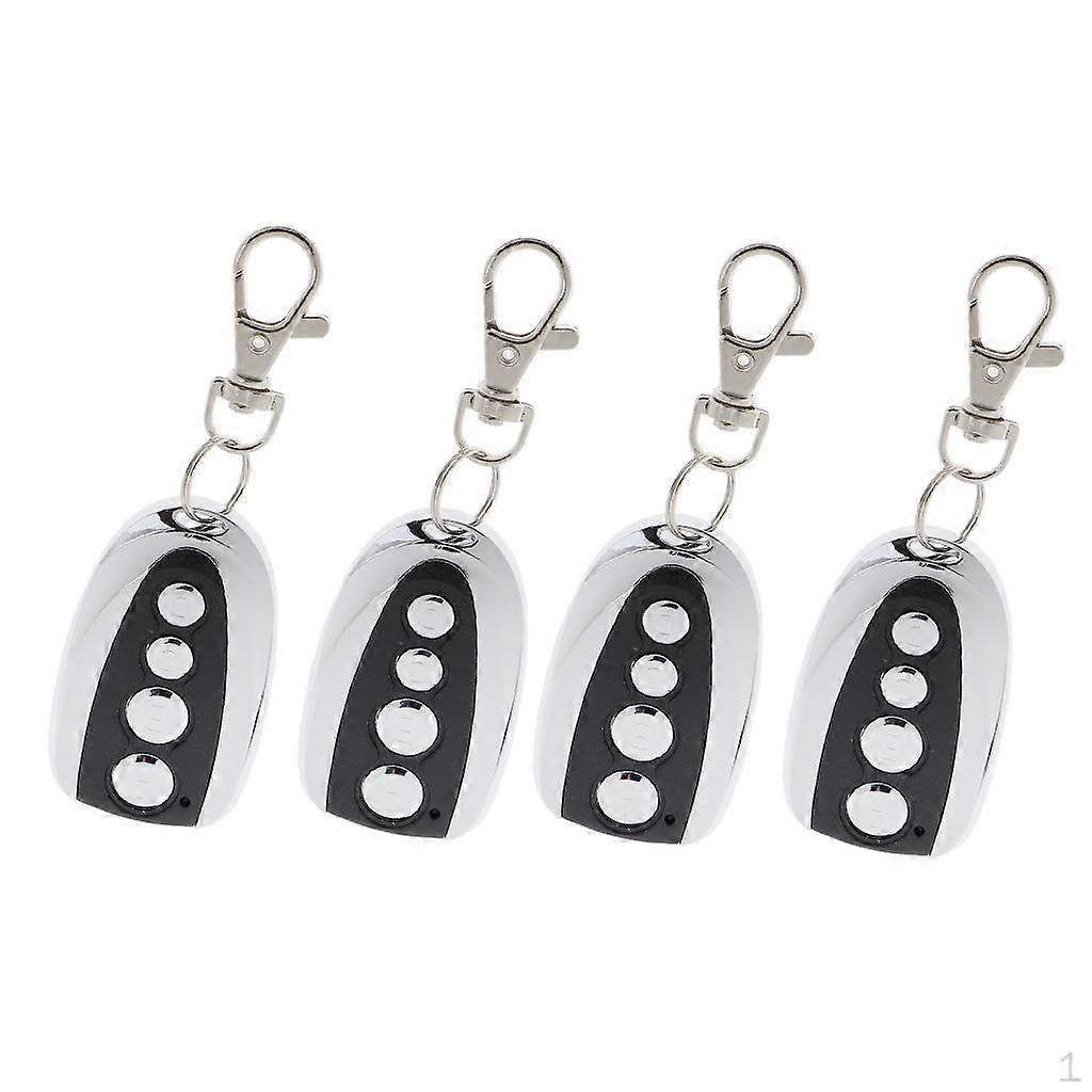 4x Universal Remote Control Garage Gate Fob 4 Channel Key