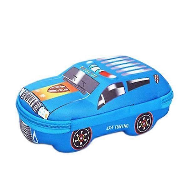 Racing pencil case, built-in hidden storage bag for children