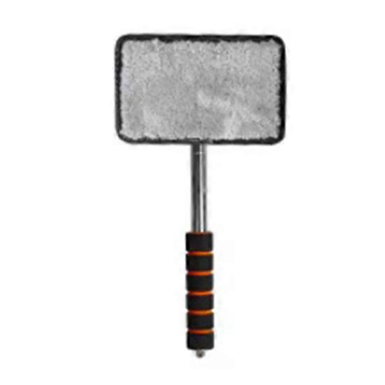 Car Windshield Cleaner Tool with Extendable Handle Reusable Microfiber Pads Expandable Cleaning