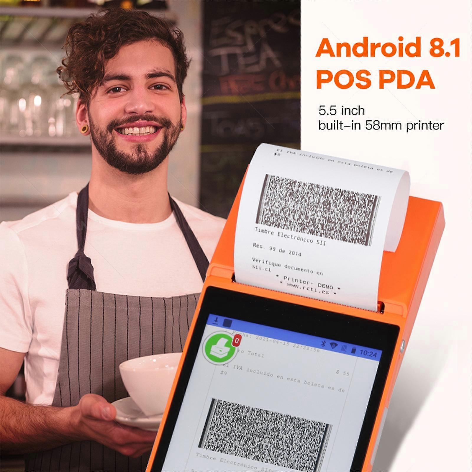 SGT-SP01 5.5 inch HD Screen Handheld POS Receipt Printer, Basic Version, UK Plug