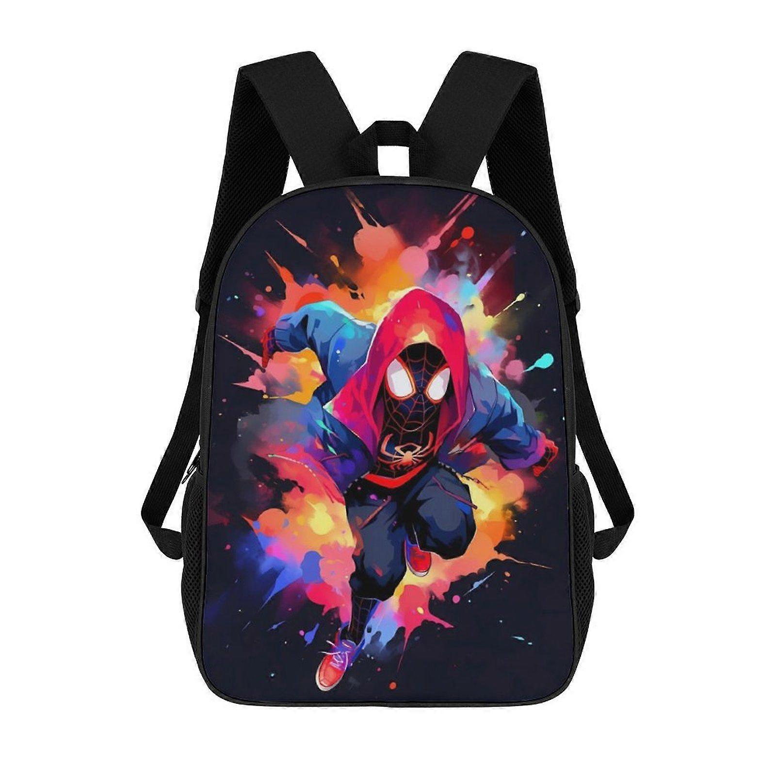 i2277 Miles Morales Backpack Shoulders DaypackBag Work Travel Classic Unisex Backpack kli2277