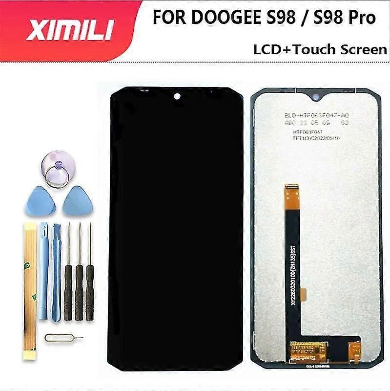 6.3 » pour DOOGEE S98 / S98 Pro LCD Display + Écran tactile Remplacement de l’assemblage bien testé pour Doogee S98Pro LCD-YKY416