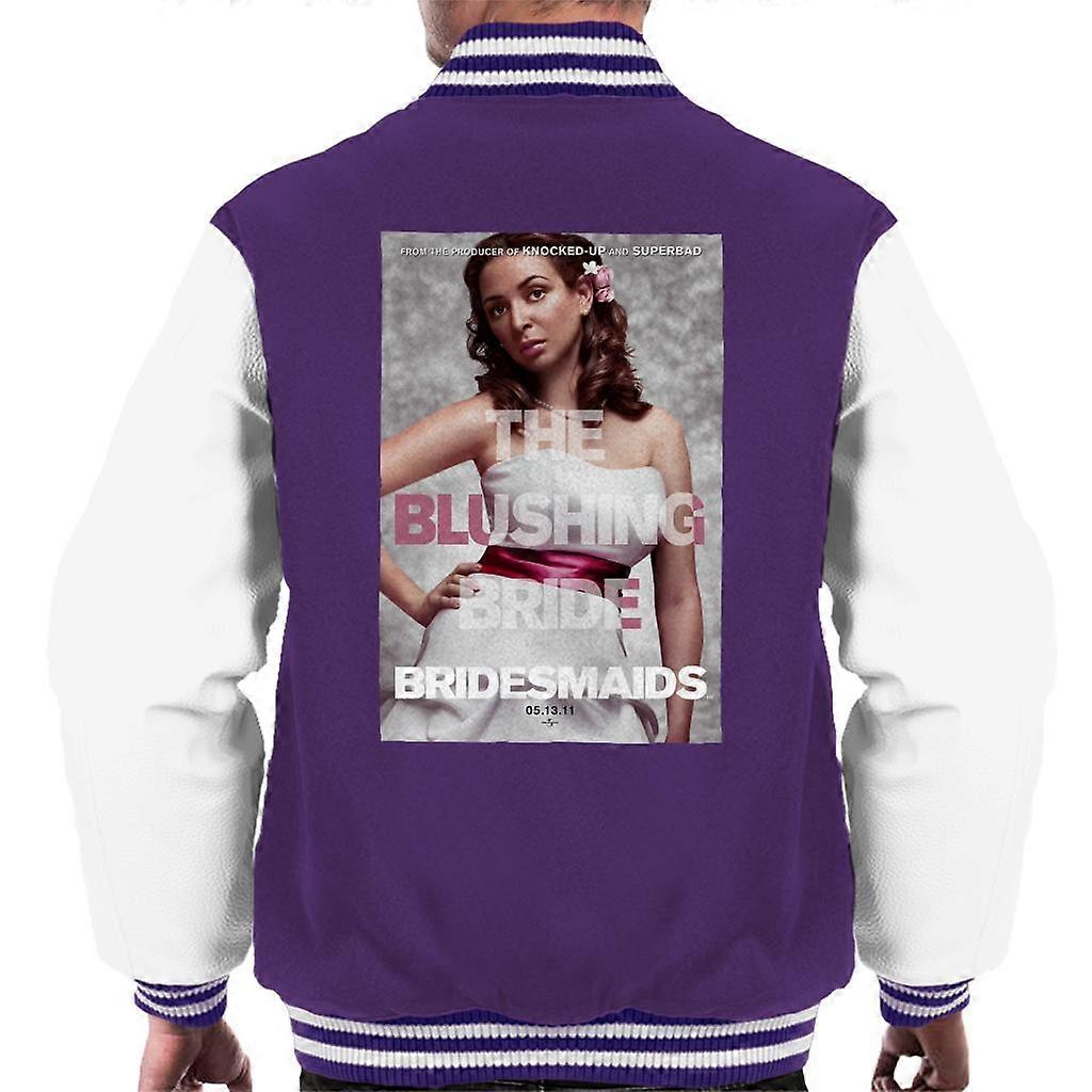 Bridesmaids Lillian The Blushing Bride Men's Varsity Jacket