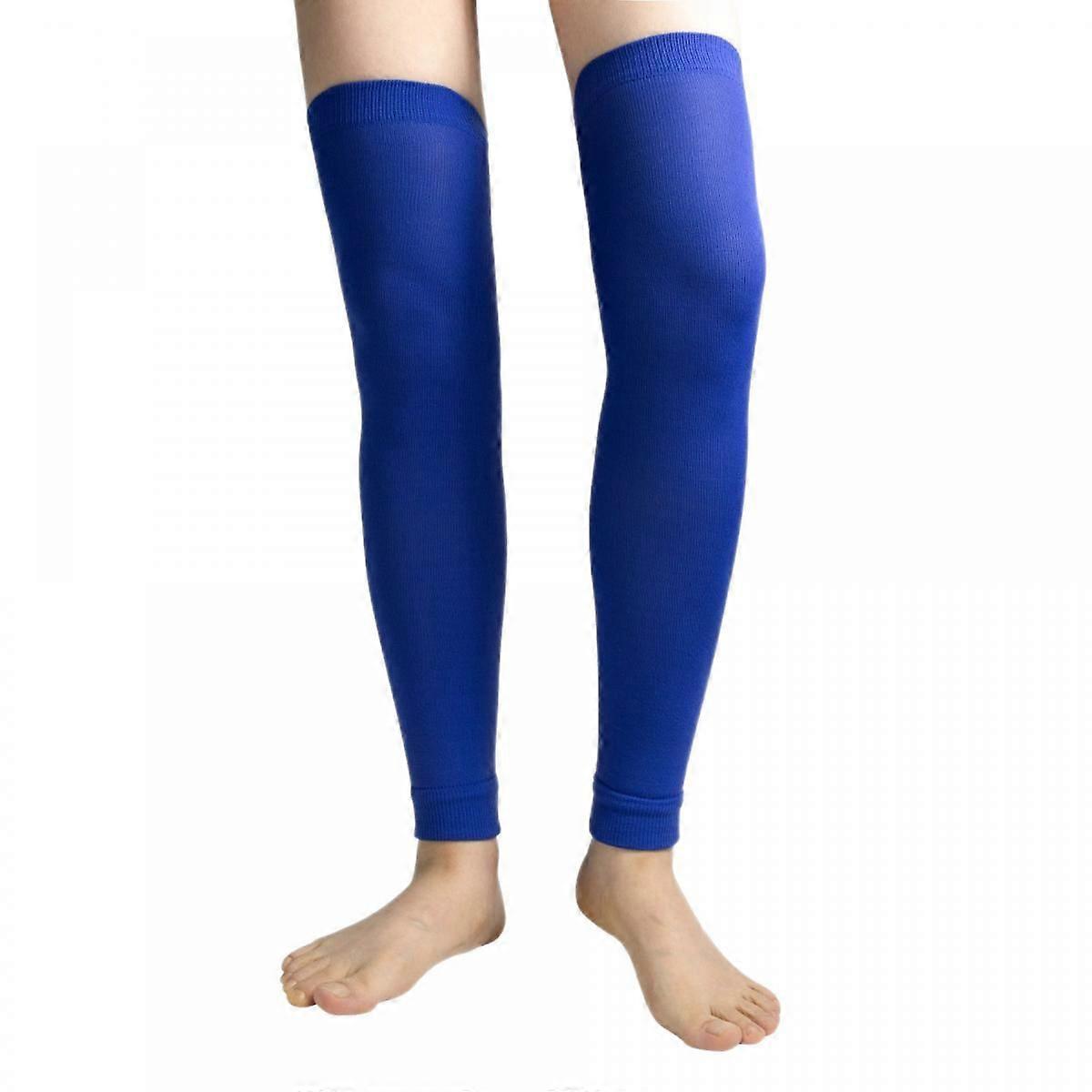 Leg Compression Sleeves - Aid in Recovery and Support Active Lifestyle - Innovative Breathable Elastic Blend - Anti Slip