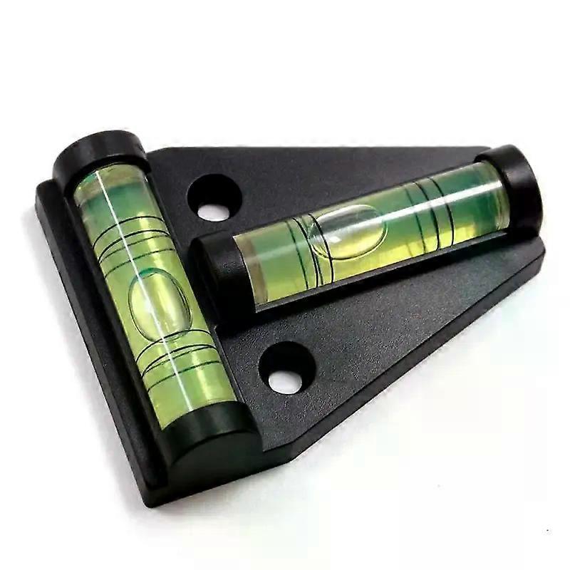 1pc Mini T Type Spirit Level Measurement Instrument Triangular Level T-type Spirit Bubble Shell Plastic Measuring Tools