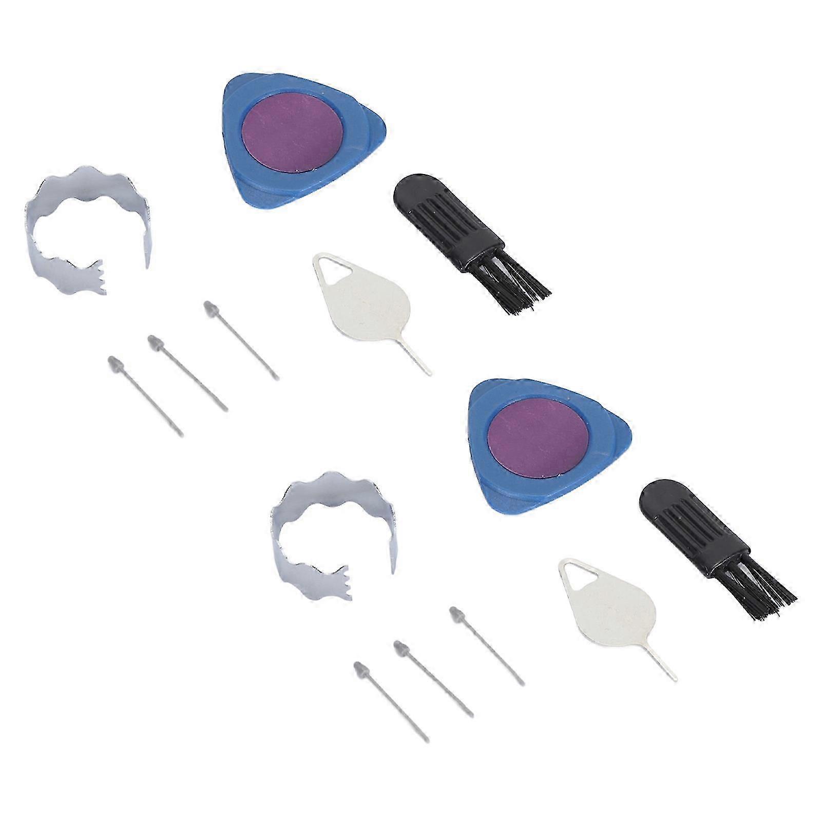 6PCS Replacement Pen Tips for Galaxy Z Fold 5 - Grey ABS Nibs with Repair Tools