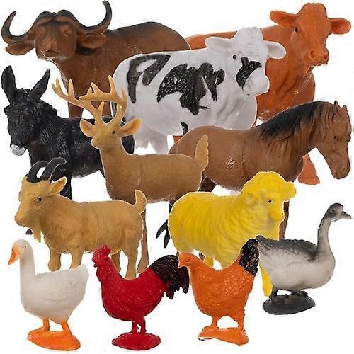 Farm Animals - Kruzzel Figurine Set